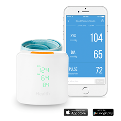 iHealth Sense Wireless Wrist Blood Pressure Monitor - Virtual Care Store